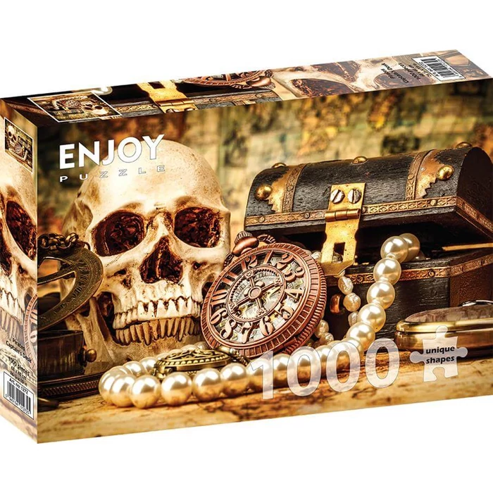 Enjoy Puzzle - 1272 - Pirates Captain's Desk - 1000 db-os puzzle