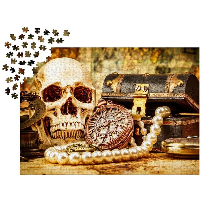 Enjoy Puzzle - 1272 - Pirates Captain's Desk - 1000 db-os puzzle
