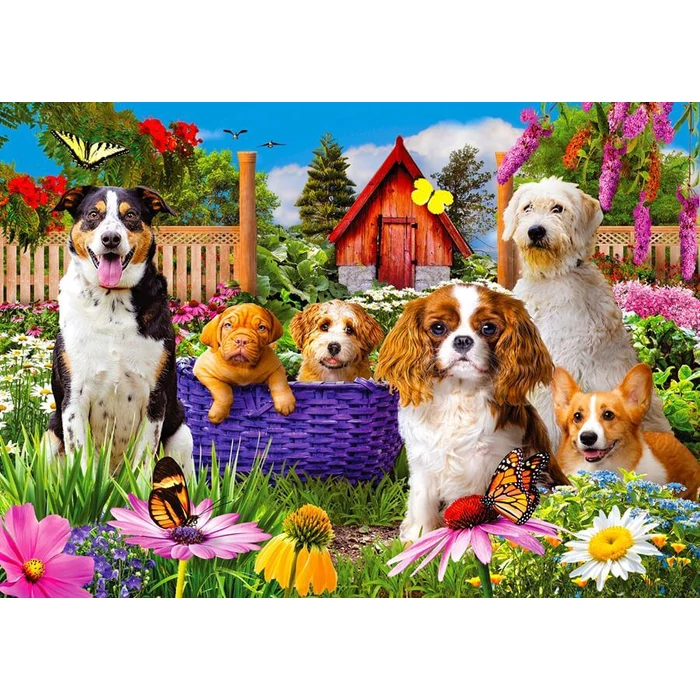 Enjoy Puzzle - 2040 - Puppy Patch - 1000 db-os puzzle