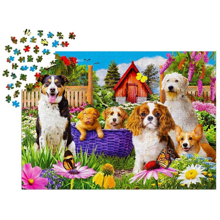 Enjoy Puzzle - 2040 - Puppy Patch - 1000 db-os puzzle