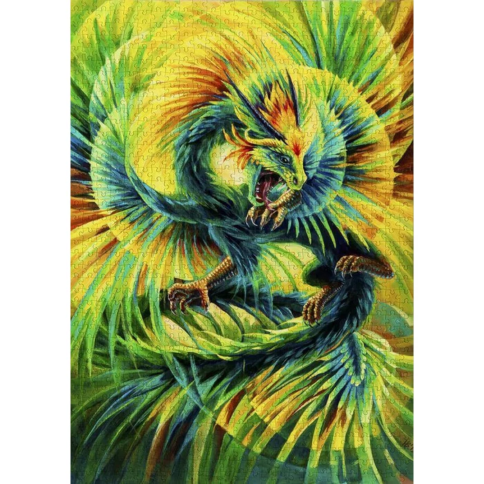 Enjoy Puzzle - 2014 - Quetzalcoatl - 1000 db-os puzzle