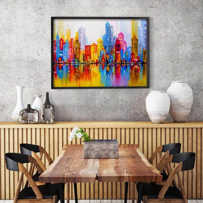 Enjoy Puzzle - 1729 - Rainbow City - 1000 db-os puzzle
