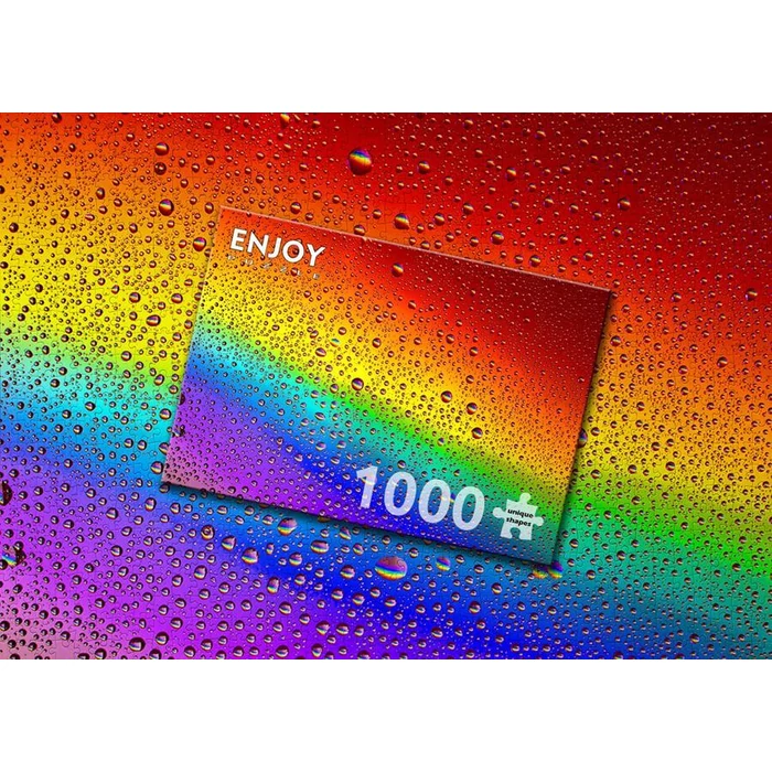 Enjoy Puzzle - 1296 - Rainbow Drops - 1000 db-os puzzle