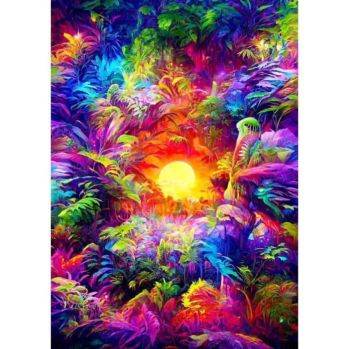 Enjoy Puzzle - 2200 - Rainbow Tropic - 1000 db-os puzzle