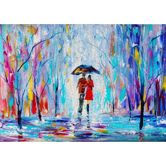 Enjoy Puzzle - 1446 - Rainy Love - 1000 db-os puzzle