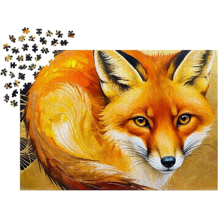 Enjoy 2324 - Red Fox Closeup - 1000 db-os puzzle