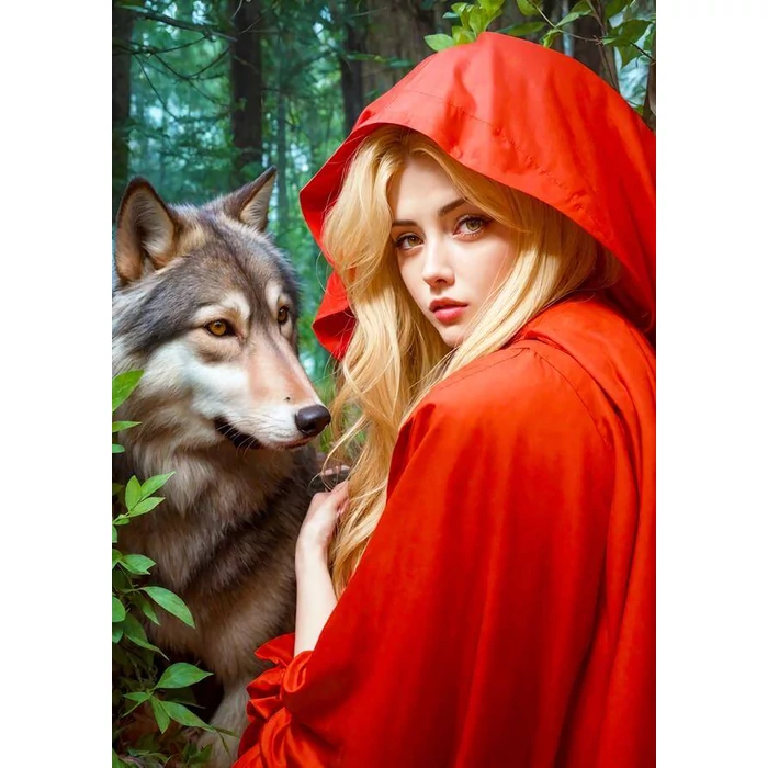 Enjoy Puzzle - 2146 - Red Riding Hood - 1000 db-os puzzle