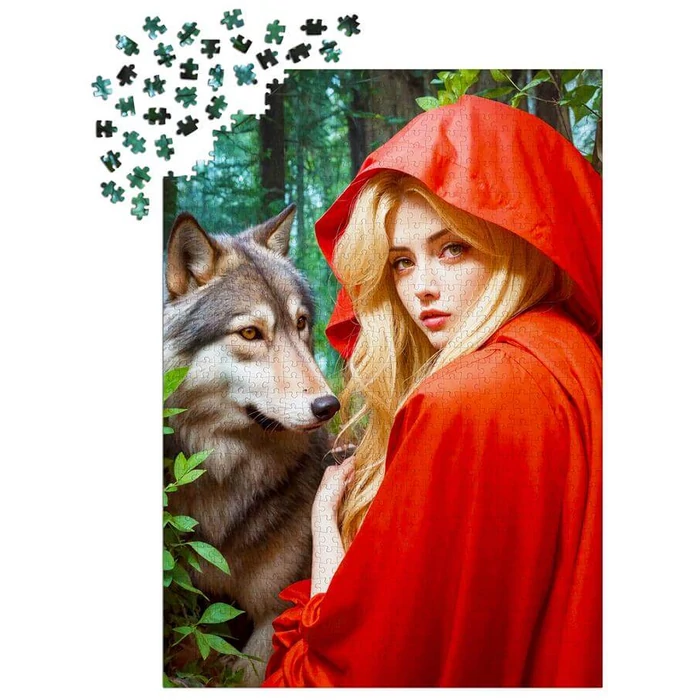 Enjoy Puzzle - 2146 - Red Riding Hood - 1000 db-os puzzle