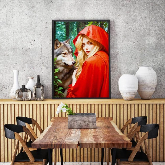 Enjoy Puzzle - 2146 - Red Riding Hood - 1000 db-os puzzle