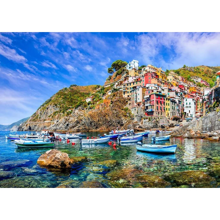 Enjoy Puzzle - 1071 - Riomaggiore, Cinque Terre, Italy - 1000 db-os puzzle