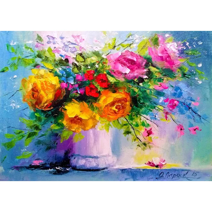 Enjoy Puzzle - 1735 - Roses - 1000 db-os puzzle