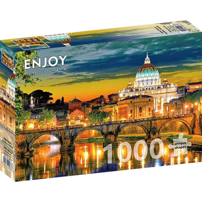 Enjoy Puzzle - 2073 - Saint Peter's Basilica, Vatican - 1000 db-os puzzle