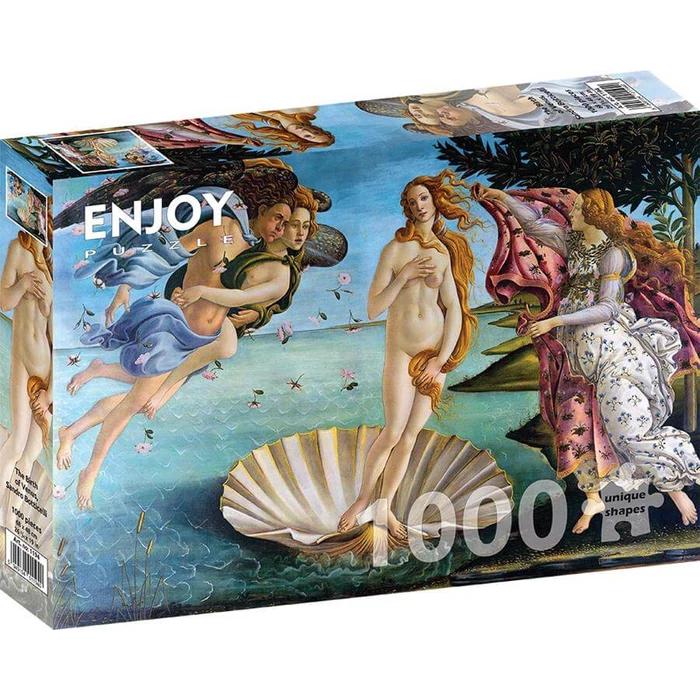 Enjoy Puzzle - 1194 - Sandro Botticelli: The Birth of Venus - 1000 db-os puzzle