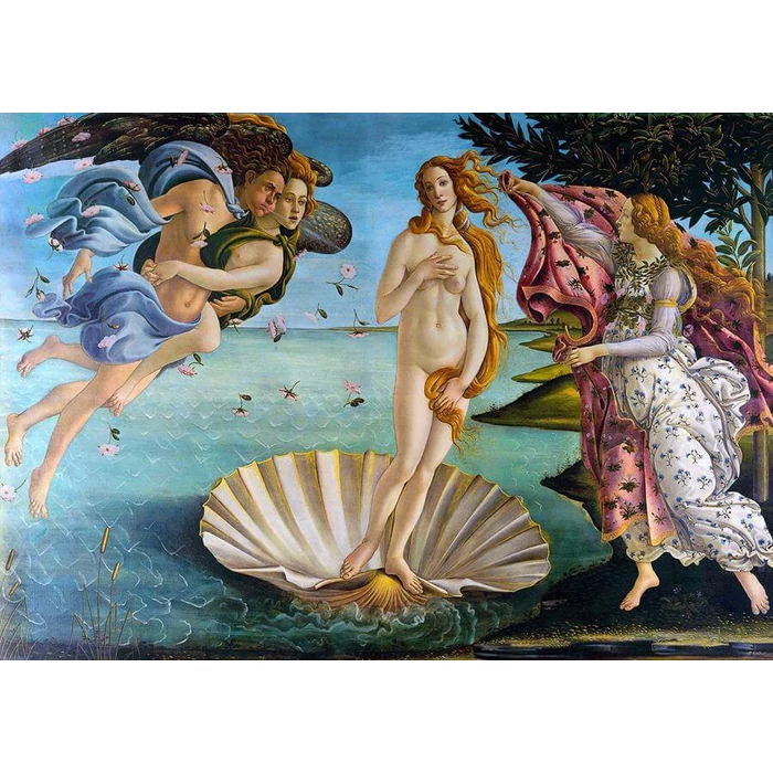 Enjoy Puzzle - 1194 - Sandro Botticelli: The Birth of Venus - 1000 db-os puzzle