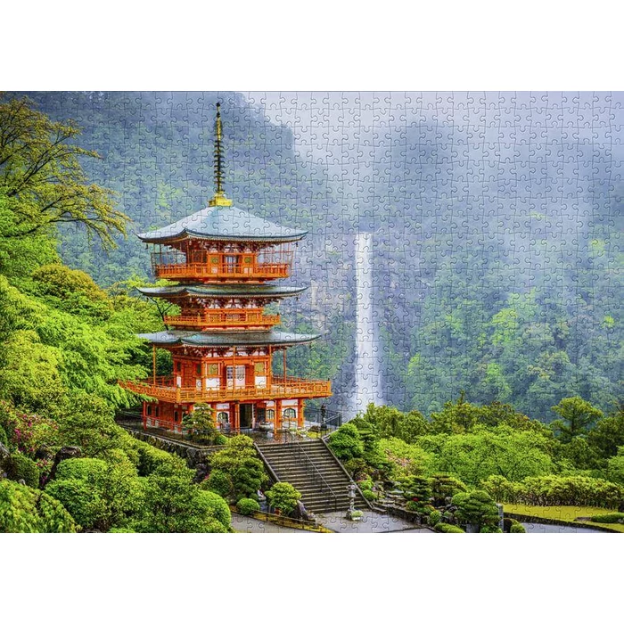 Enjoy Puzzle - 2069 - Seiganto-ji Pagoda, Japan - 1000 db-os puzzle