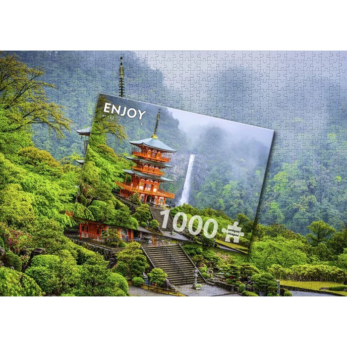 Enjoy Puzzle - 2069 - Seiganto-ji Pagoda, Japan - 1000 db-os puzzle