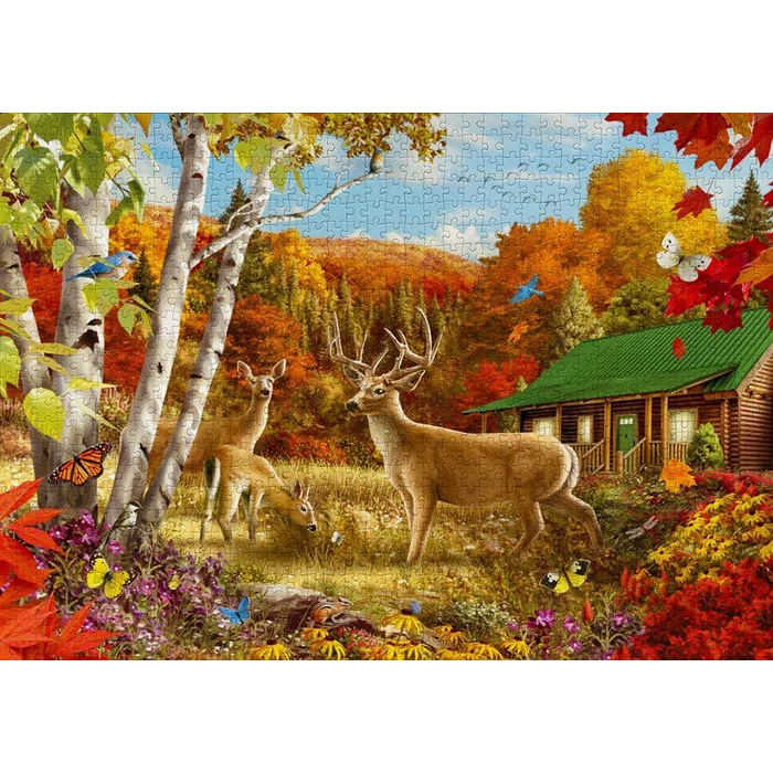 Enjoy Puzzle - 1886 - Somewhere in a Field - 1000 db-os puzzle