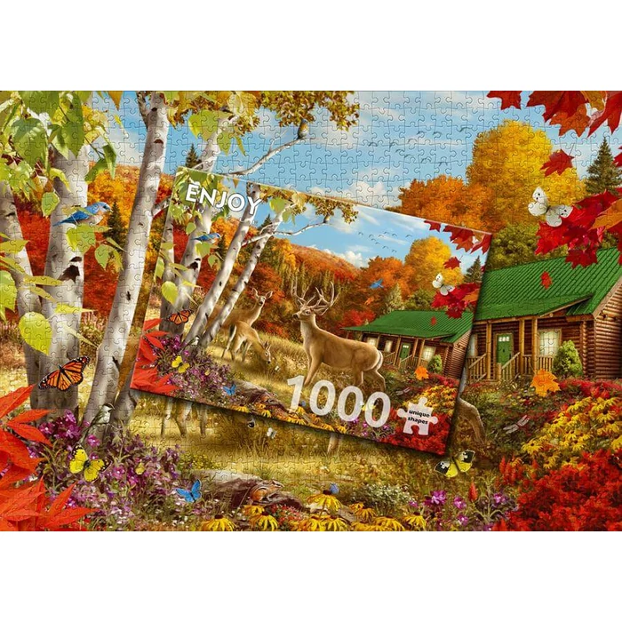 Enjoy Puzzle - 1886 - Somewhere in a Field - 1000 db-os puzzle