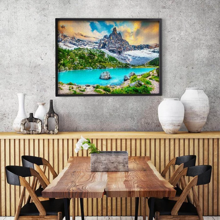 Enjoy Puzzle - 2083 - Sorapis Lake, Dolomites, Italy - 1000 db-os puzzle