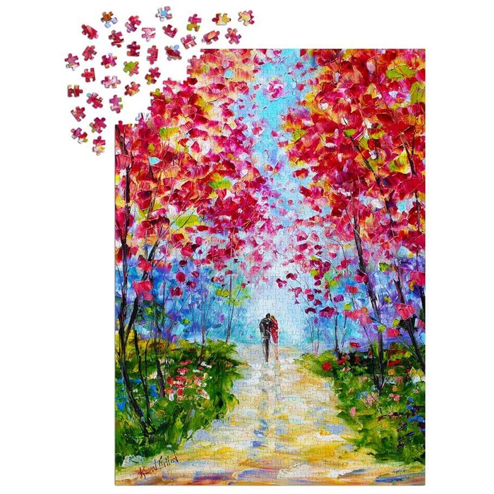 Enjoy Puzzle - 1434 - Spring Blooms Romance - 1000 db-os puzzle