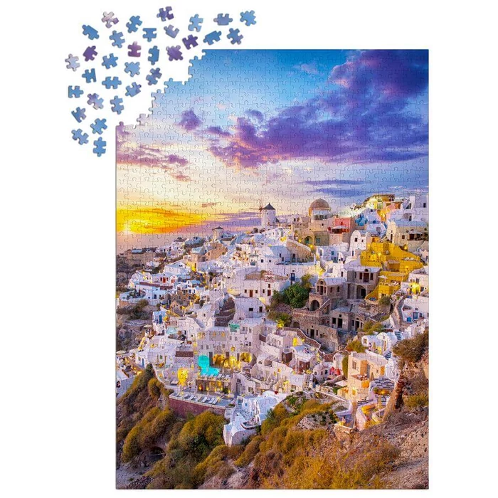 Enjoy Puzzle - 1260 - Sunset over Santorini - 1000 db-os puzzle
