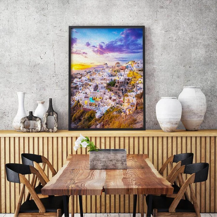 Enjoy Puzzle - 1260 - Sunset over Santorini - 1000 db-os puzzle