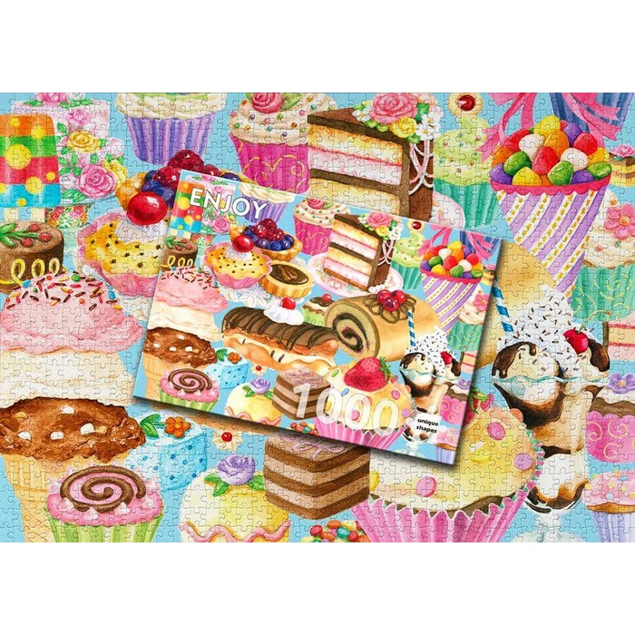 Enjoy Puzzle - 1907 - Sweet Treats - 1000 db-os puzzle