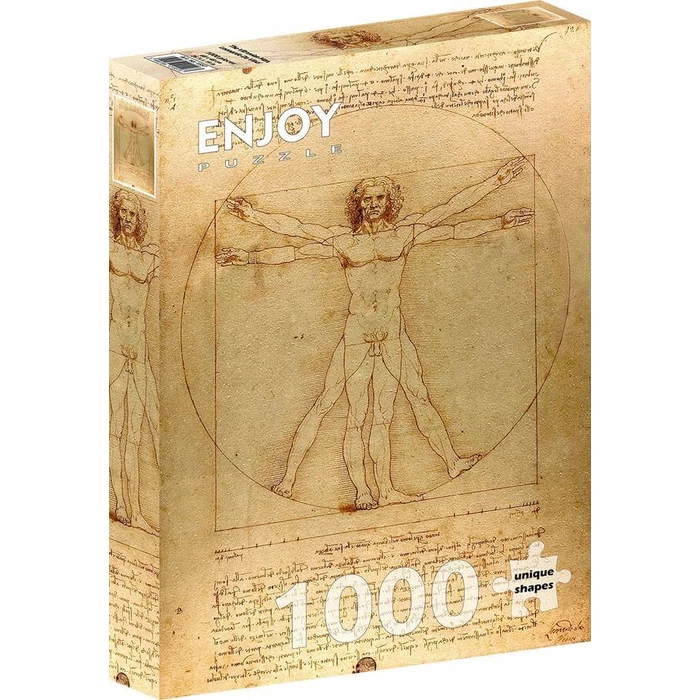 Enjoy Puzzle - 1557 - The Vitruvian Man - 1000 db-os puzzle