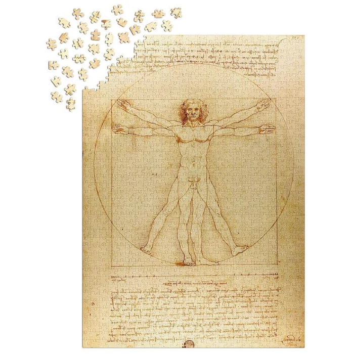 Enjoy Puzzle - 1557 - The Vitruvian Man - 1000 db-os puzzle