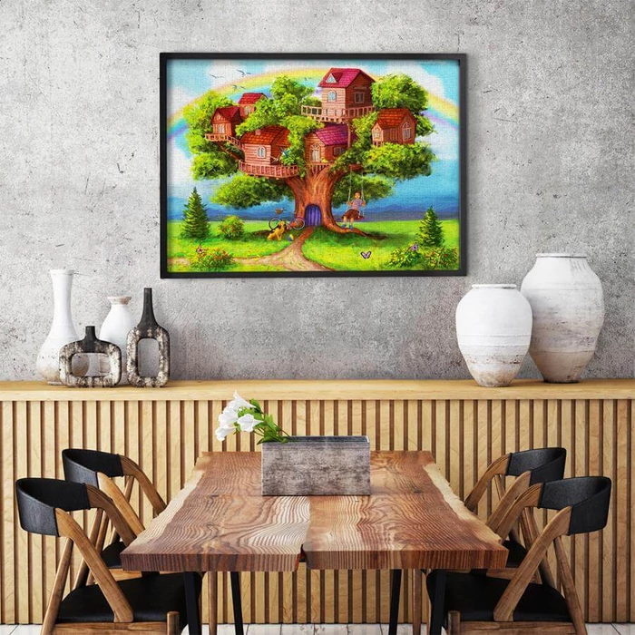 Enjoy Puzzle - 2053 - Treehouses - 1000 db-os puzzle