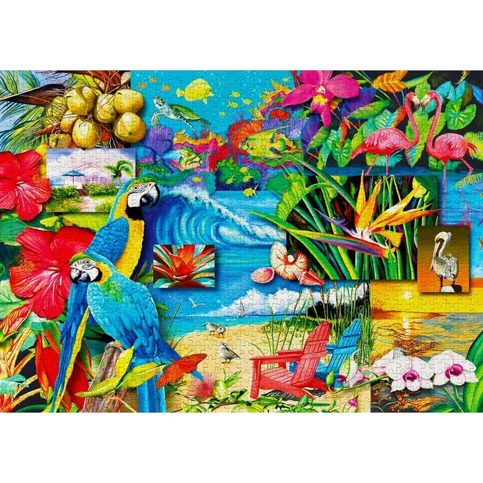 Enjoy Puzzle - 2034 - Tropical Treasures - 1000 db-os puzzle