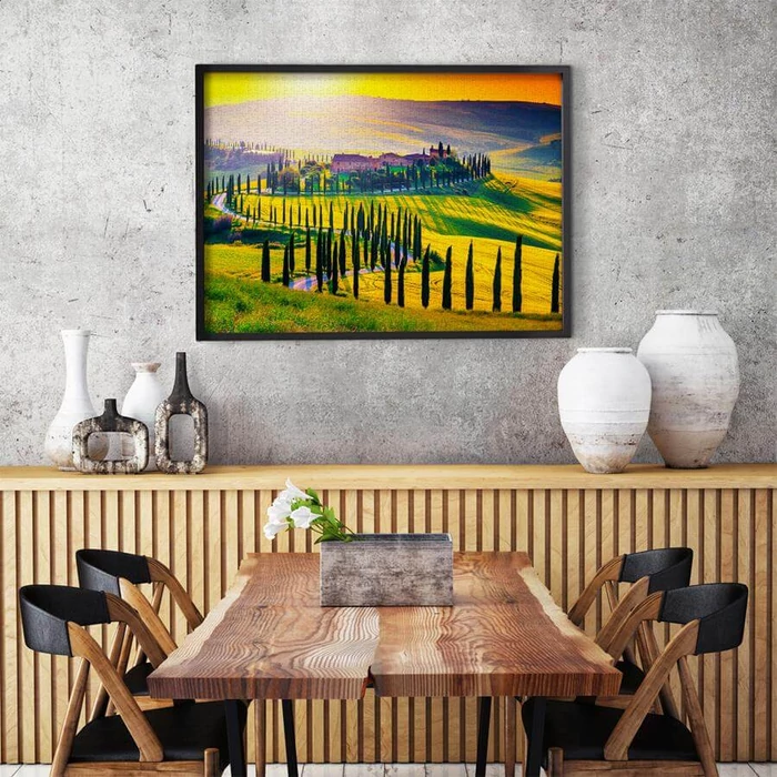 Enjoy Puzzle - 2082 - Tuscany Sunset - 1000 db-os puzzle