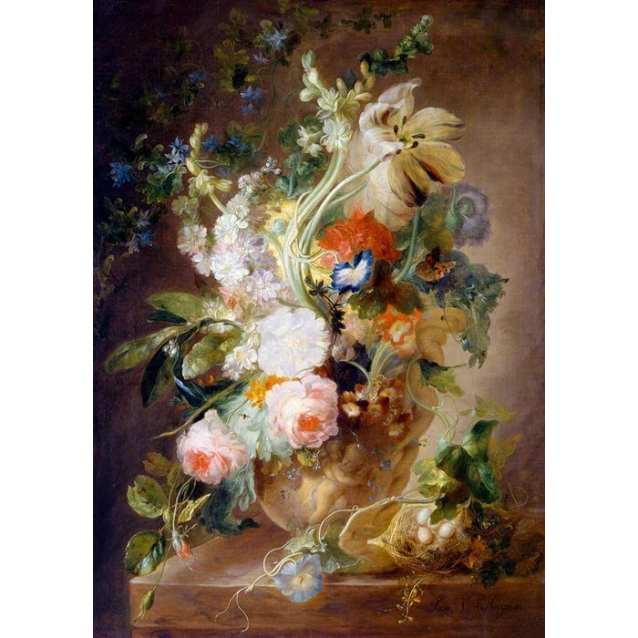Enjoy Puzzle - 1521 - Vase with Flowers - 1000 db-os puzzle