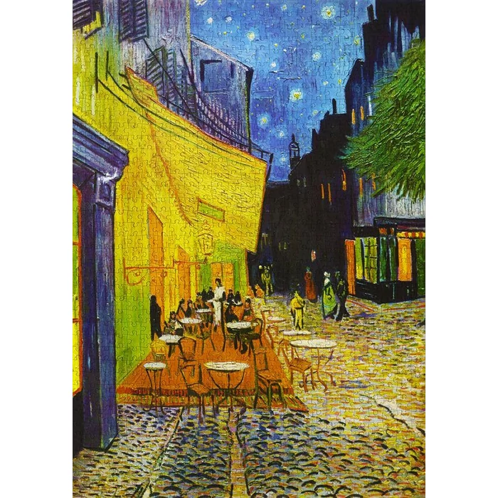 Enjoy Puzzle - 1101 - Vincent Van Gogh: Cafe Terrace at Night - 1000 db-os puzzle