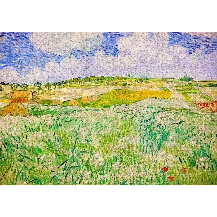Enjoy 1176 - Vincent Van Gogh: Plain near Auvers - 1000 db-os puzzle