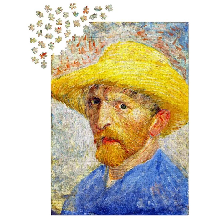 Enjoy Puzzle - 1143 - Vincent Van Gogh: Self-portrait with a Straw Hat - 1000 db-os puzzle