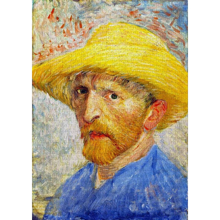 Enjoy Puzzle - 1143 - Vincent Van Gogh: Self-portrait with a Straw Hat - 1000 db-os puzzle