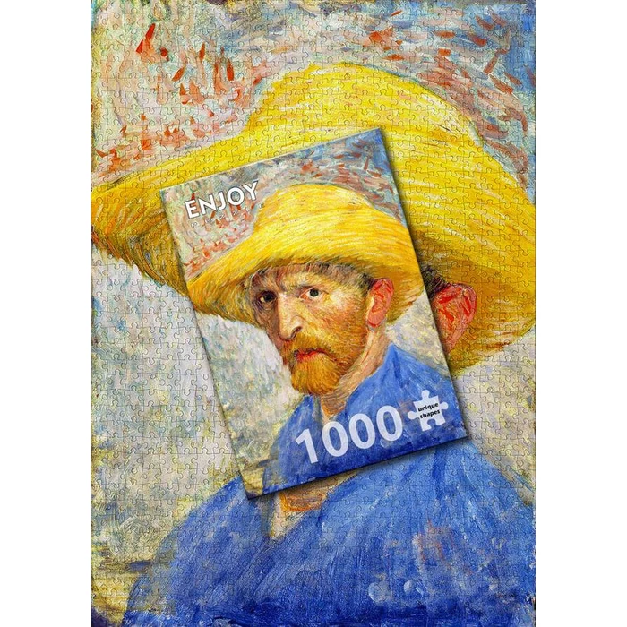 Enjoy Puzzle - 1143 - Vincent Van Gogh: Self-portrait with a Straw Hat - 1000 db-os puzzle