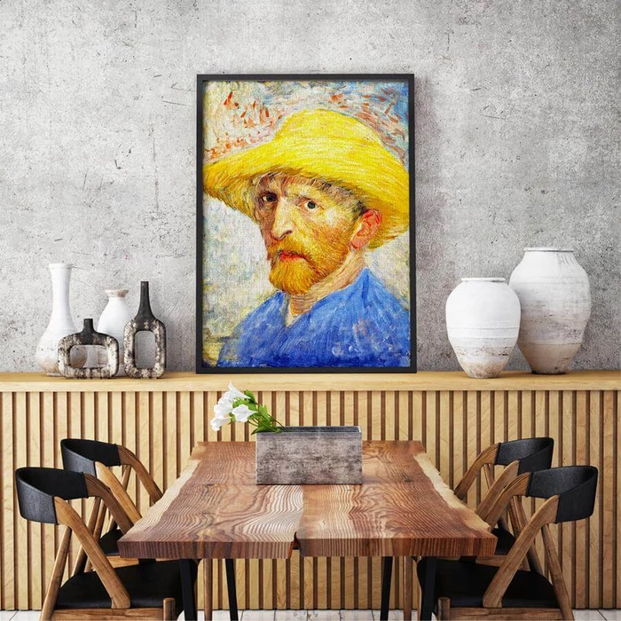 Enjoy Puzzle - 1143 - Vincent Van Gogh: Self-portrait with a Straw Hat - 1000 db-os puzzle