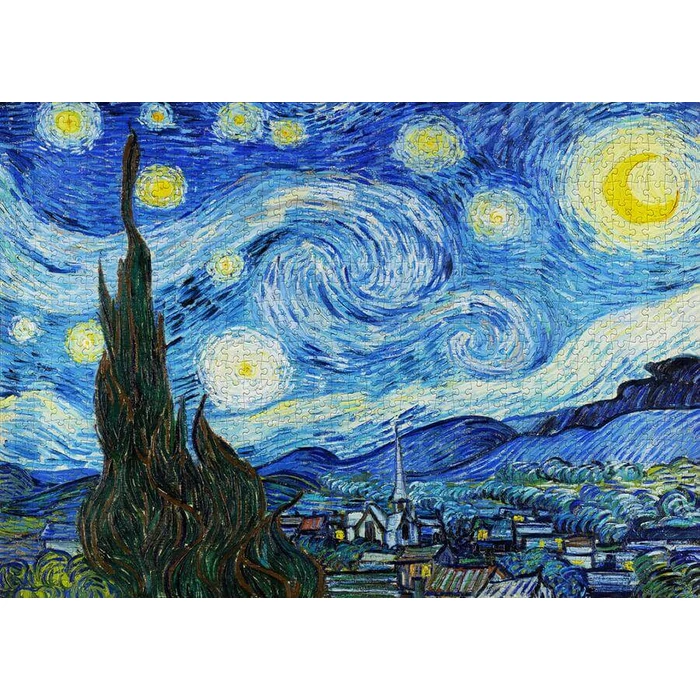 Enjoy Puzzle - 1104 - Vincent Van Gogh: Starry Night - 1000 db-os puzzle