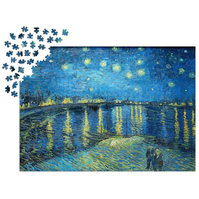 Enjoy Puzzle - 1140 - Vincent Van Gogh: Starry Night Over Rhone - 1000 db-os puzzle