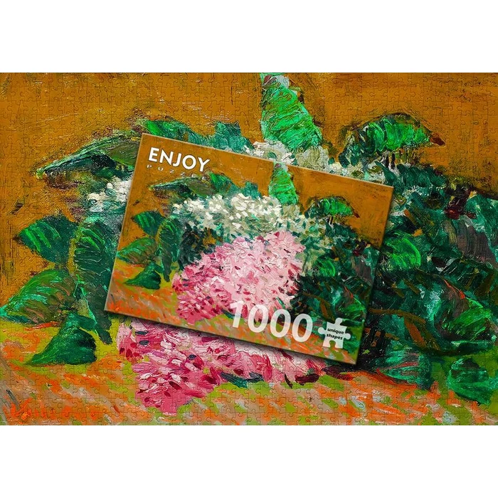Enjoy Puzzle - 1182 - Vincent Van Gogh: Still Life Painting of Lilacs - 1000 db-os puzzle