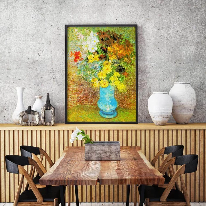 Enjoy Puzzle - 1158 - Vincent Van Gogh: Vase with Daisies and Anemones - 1000 db-os puzzle