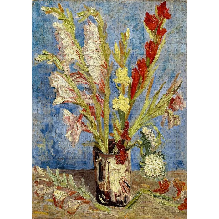 Enjoy Puzzle - 1161 - Vincent Van Gogh: Vase with Gladioli and Chinese Asters - 1000 db-os puzzle
