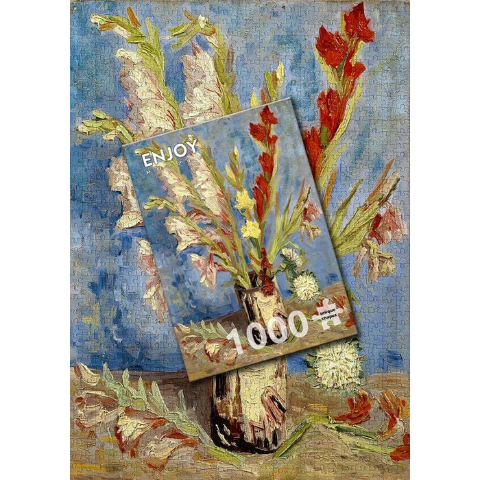Enjoy Puzzle - 1161 - Vincent Van Gogh: Vase with Gladioli and Chinese Asters - 1000 db-os puzzle