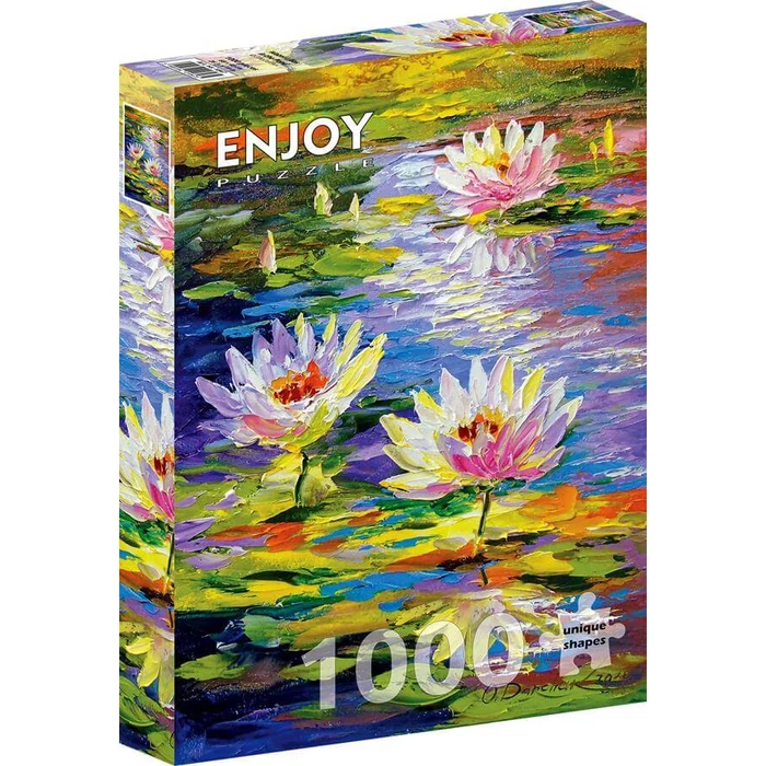 Enjoy Puzzle - 1847 - Water Lilies in the Pond - 1000 db-os puzzle