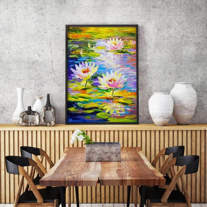 Enjoy Puzzle - 1847 - Water Lilies in the Pond - 1000 db-os puzzle