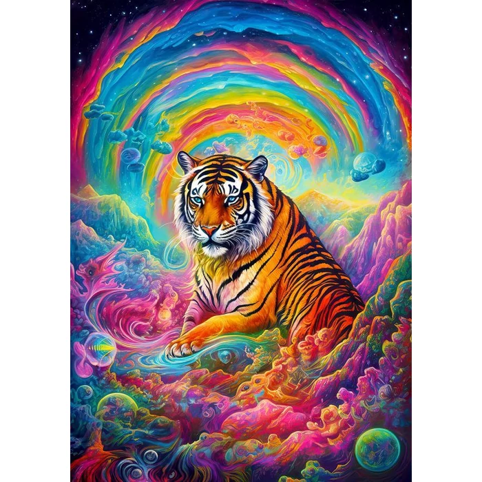 Enjoy Puzzle - 2204 - Where Tigers Reign - 1000 db-os puzzle