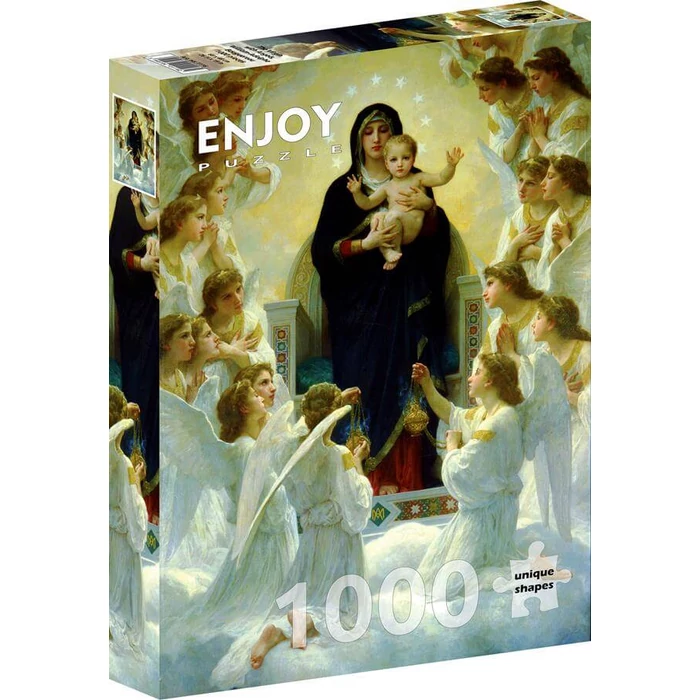 Enjoy Puzzle - 1116 - William Bouguereau: The Virgin With Angels - 1000 db-os puzzle
