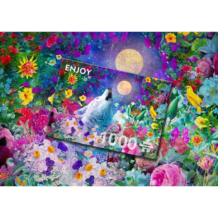 Enjoy Puzzle - 2183 - Wolf Moon - 1000 db-os puzzle